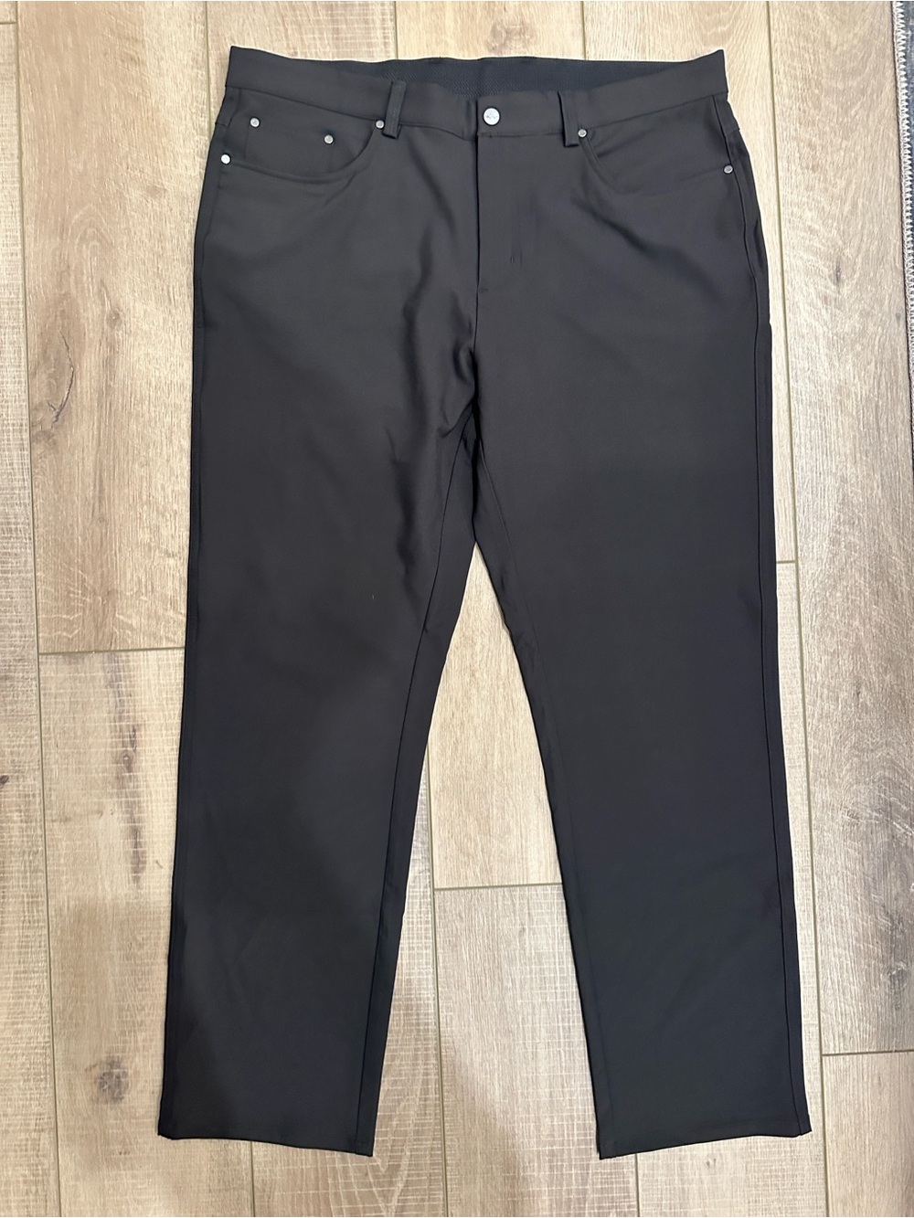 Greg Norman Collection Black Chinos